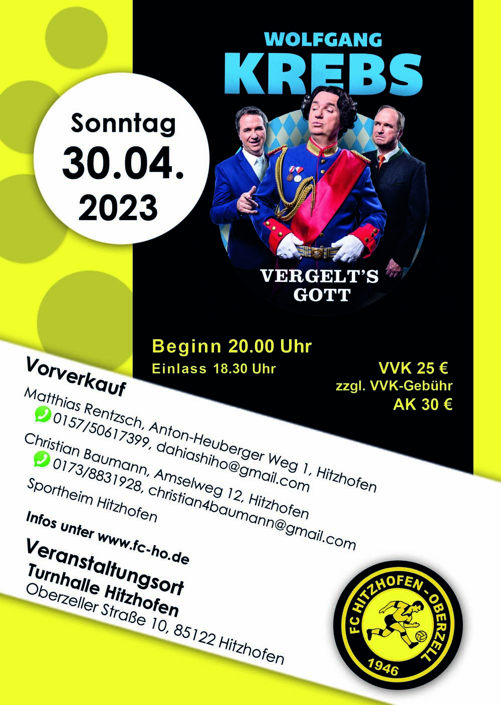 2023 Hallentage Rueckseite Flyer